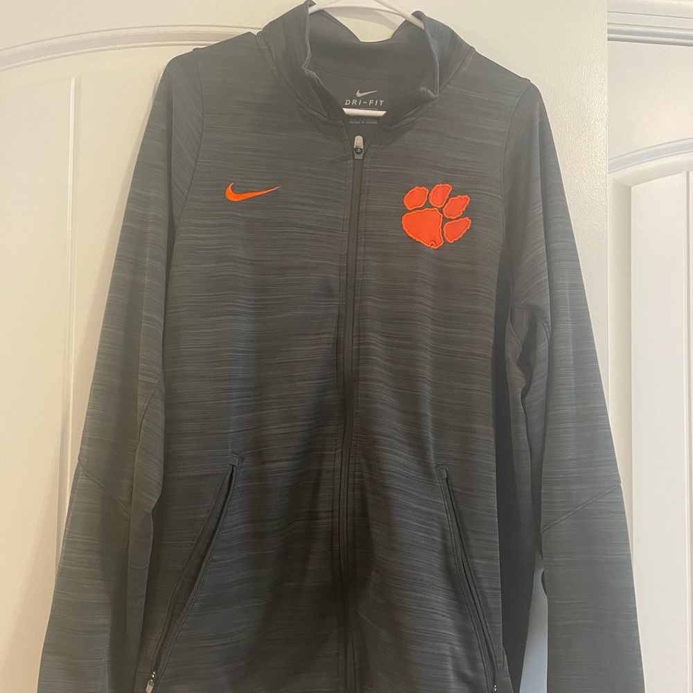 Clemson + Nike Dri-Fit Zip Up